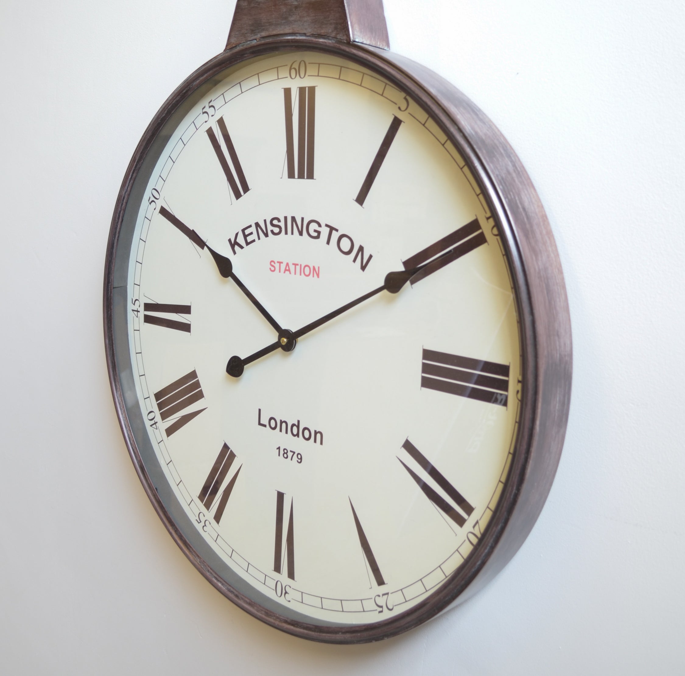 Brass Oversized Pocket Watch Wall Clock